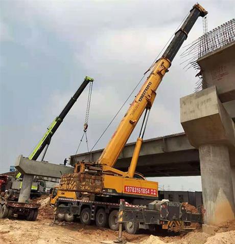 洛陽(yáng)吊車租賃-工程案例